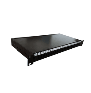 Versatile 24-Port Fiber Optic Patch Panel