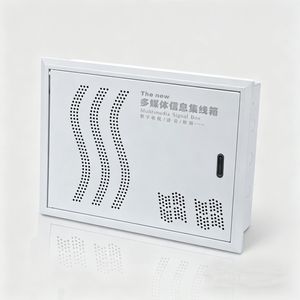 Wall Mounted Home Multimedia Network Box Fiber Optic Cable Junction Cabinet
