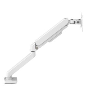 WS-S100-W01 Desktop Mounted Gas Spring Adjustable Single Monitor Bracket Arm For 13-30" Screen