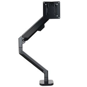 WS-ZB100-B Black Adjustable Desk Mount Gas Spring Single LCD Monitor Arm Stand Bracket