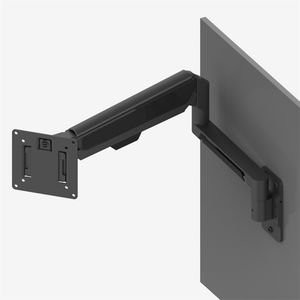 WS-ZL102-B Gas Spring Wall Mount Monitor Swing Arm