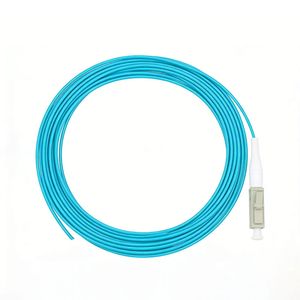 Yellow White SC APC G657A LSZH Single Mode Fiber Optic Pigtail 2mm Simplex
