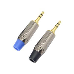 DIY Stereo Headset Audio Connector 3.5mm Male TRS Plug Headphone Jack for Repairing and Replacing for Headphone Audio Repair