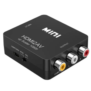 1080P HDMI to RCA AV Adapter Rca to Hd-mi Converter Cable CVBS 3RCA Hdmi2av Composite Video Audio for HDTV PC PS3 XBox