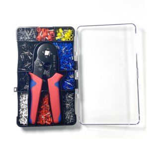 Ferrule HSC8 6-4A Terminal Pliers Wire Stripper Crimper Crimping Tool Pliers Set 1200 Terminals Kit
