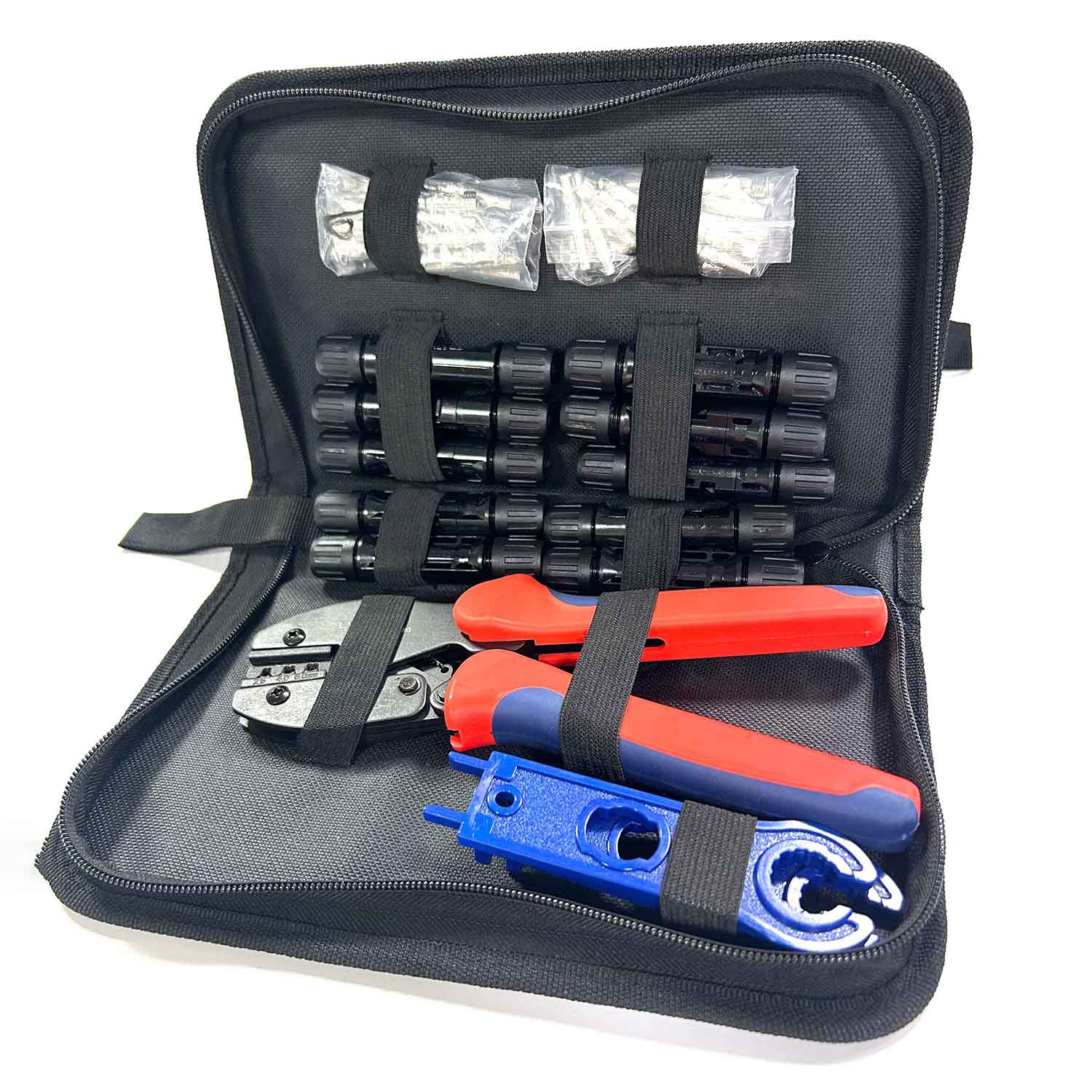2 5 4 6mm2 Wire Cable Pliers Kit Solar Energy System Power Crimping Tool PV Connector Crimper Sets for Solar Cable