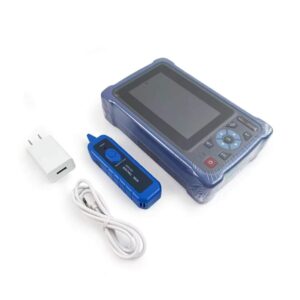 12 in 1 MINi Smart OTDR SM 100KM Distance OTDR VFL OLS OPM Event Map Fiber Optic Mini Otdr with Warranty