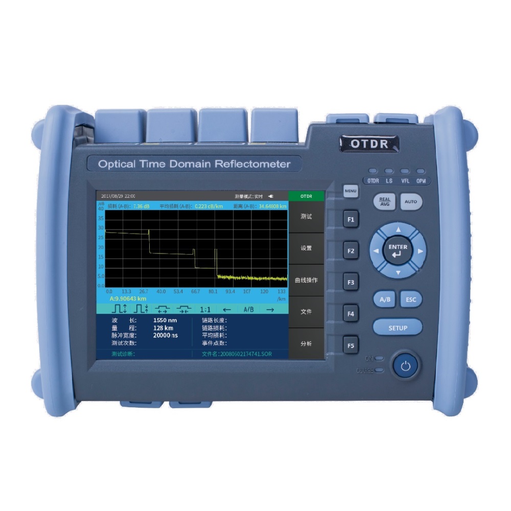 Fiber Reflectometer Fiber Length Measuring Fiber Event Tester Optic Fiber Tester 1625/1310/1550nm Otdr