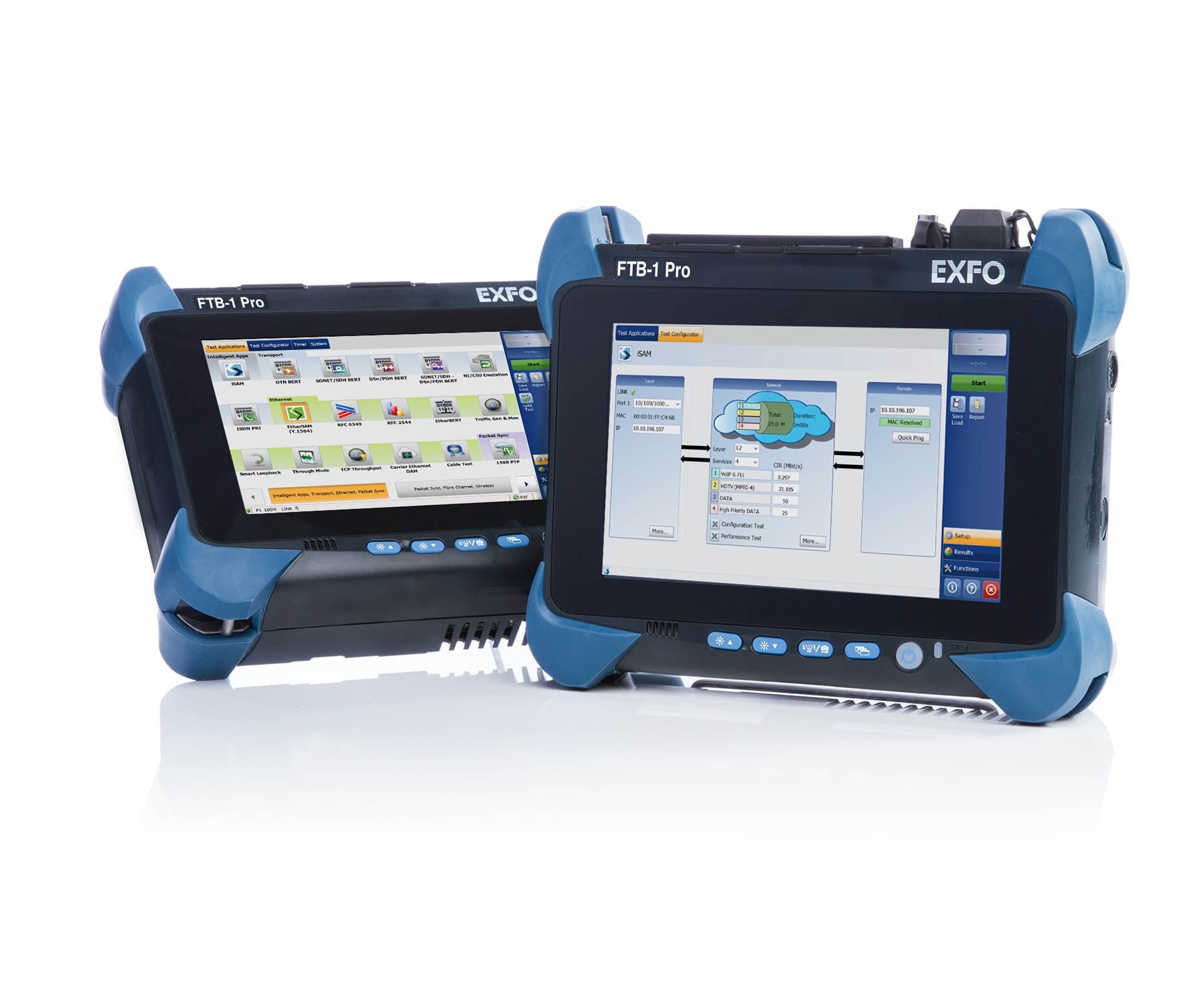 EXFO MAX-710B Handheld OTDR Fiber Optic Tester 1310/1550nm 24/22dB SC IP GPRS TCP PON ONU WiFi 4G 3G GSM POE FTTH