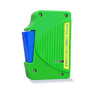 Fiber End Face Cleaning Box SC Optic Fiber Wiping Tool Kit DC 12V 1 Year Warranty for Wired LAN Data Center