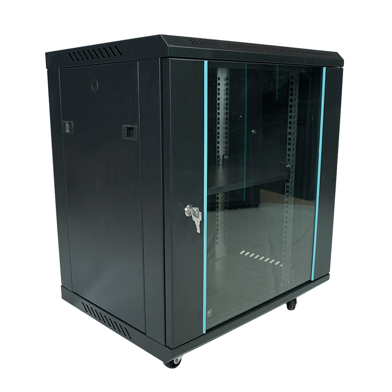 19-inch 12U Network Cabinet Box Metal Server Rack Ddf Glass Door Wall Mounted Network Cabinets