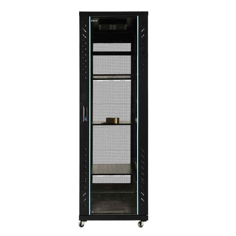 Manufacture 42U Network Cabinet Cold-Rolled SPCC Network Cabinet 800D 1000D Metal Server Rack
