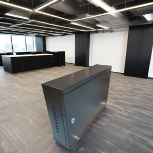 Custom Size 19 Inch 6U Server Rack 2U Wall-Mount Internet Network Cabinet with Glass Door Home 42U 12U 22U