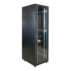 42u Metal Server Network Cabinet 19inch Floor Standing DVR Data Center Internet Telecom Server Rack