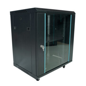 19-inch 12U Network Cabinet Box Metal Server Rack Ddf Glass Door Wall Mounted Network Cabinets