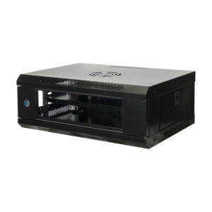 4U Metal Network Cabinet 19-Inch Internet Small Server Rack for Data Center Wall Mounted Server Cabinet