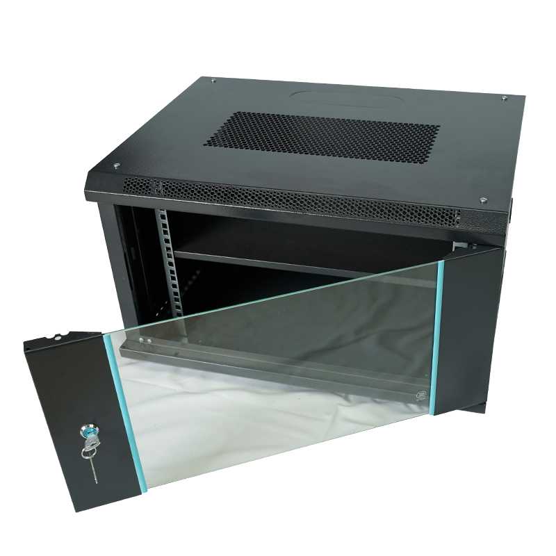 Wall Mount Telecom Network Cabinet 19 Inch 6u Indoor Internet Cabinet Server Rack