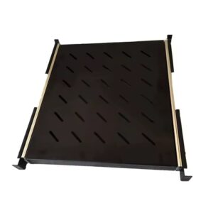 19 Inch 1U Steel Fixed or Sliding Rack Shelf