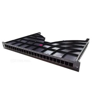 19 Inch 24-Port Rack Cable Management Tray
