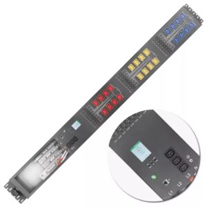 3Phase 160A Air Cooling S21 T21 IP Switched Smart Remote Control 24 Ways C19 Sockets High Power PDU