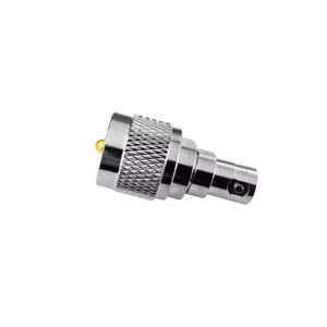 BNC Female to UHF Male PL 259 Coax Adapter PL259 BNC to UHF Antenna Adapter for RF Applications