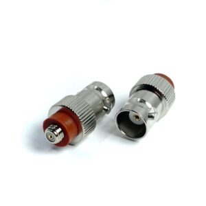 Brass BNC Connector Female to 10 32 Female RF Adapter 50 Ohm IP55 Lab Instruments Communication Applications
