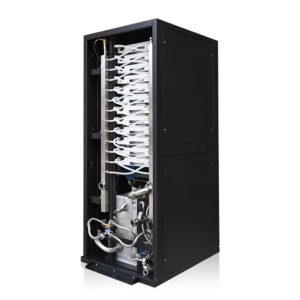 Cold Plate Liquid Cooling Server Cabinet Solutions 3 Phase 480V for 12 Pcs High Power 7KW Hydro Server