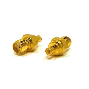 for SMA Female Jack Straight RF Coaxial Adapter MCX Male Plug Connectors