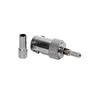 Good Interchangeability Vehicle Navigation RF Copper BNC Female Crimp Plug RG174 RG316 Coaxial Cable IP55