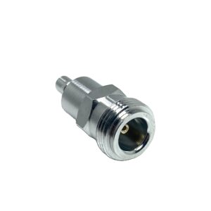 High Frequency Transmission N Female Type to QMA Female RF Adapter for Antenna Systems Test Equipment