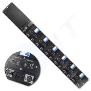 High-Power 120KW RPDU Immersion Cooling Box 3-Phase Output Smart PDU Remote Control Switch 12-Way LP-20 4Pin PDU 200A Current