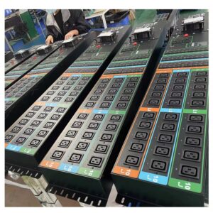 Immersion Cooling 30way PDU Container Box 200A 415V High Power 3Phase C13 C19 Intelligent Meter Smart PDU