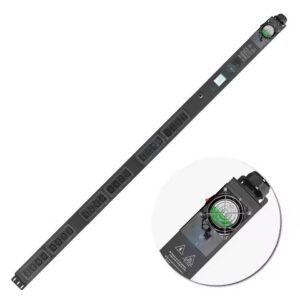 Intelligent Rack PDU with LCD Display and Cooling Fan Metered Power Distribution Unit for Data Center and Server Rack