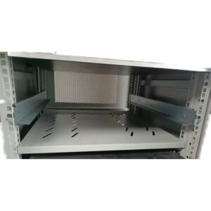 L-Shaped Server Cabinet with Tray and Guide Rails for Equipment Room Stock Item