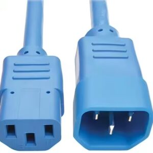 Liquid Immersion Cooling 4FT 5FT 6FT C13 to C14 PUR Power Cord 14AWG CE VDE Certification 10A 250V Extension Cord