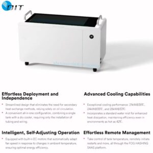 Mineral Oil Dip Immersion Bath C6 Model Heat Dissipation Device Built-in Mist Auxiliary Cooling Supporting Mining Racks