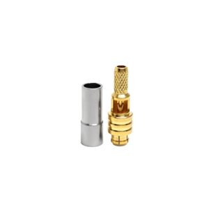 MMBX Female Connector for RG316 & RG174 Cable Crimp Type 50 Ohm Low VSWR for GPS Module Test Equipment & IoT Device