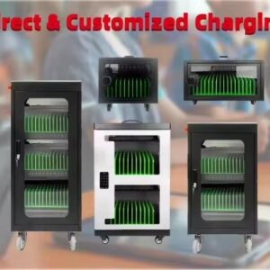Multi-Port Mobile Charging Cart Universal Type-C USB 20 to 60 Ports OEM Available for iPad Cellphone Laptop Bulk Charging