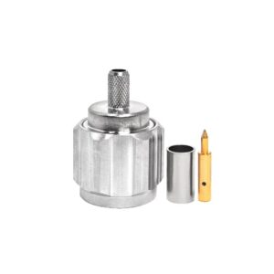 N-Type Male Crimp to RG223 RG142 RG400 Adapter RF Coaxial Connector for Radio Telecom Equipment and Communication