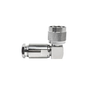N-Type Male Plug 90 Degree Clamp Screw Connector for VTR400 RG8 RG213 RG214 H-1000 Cable RF Coaxial Connector