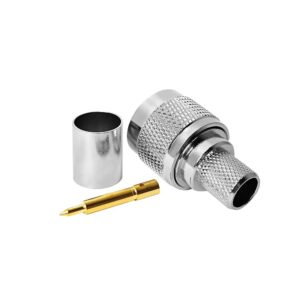 N-Type Male Plug Crimp Connector for RG11 Cable for RF Applications