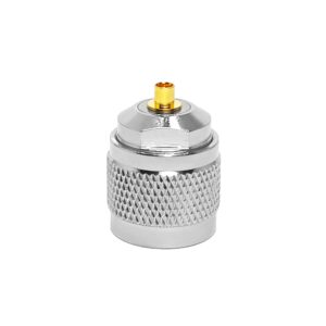 N-Type Male to MMCX Female RF Connector 50 Ohm Low Loss Copper Contact IP55 Rated Adapter for Wireless Communication