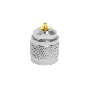 N-Type Male to MMCX Male RF Connector 50 Ohm Low Loss Adapter with Copper Contact IP55 Rated for Wireless Communication