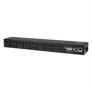 Orient Customizable 1-Phase 8-Way Socket PDU Metal Power Distribution Unit Breaker AC Aluminium Alloy Junction Box Included