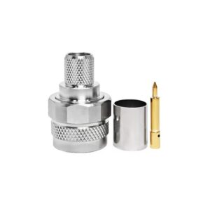 Rail Transit N-Type Male Plug Solderless Non-solder Crimp Cable RG213 LMR400 RG8 EZ RF Coaxial Connector