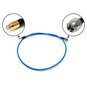 RF 50cm SS405 Semirigid Cable Assembly SMA Male to SMP Female Adaptor Connector