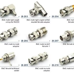 RF BNC Connector Coaxial Male Female CCTV Cable RG11 RG174 RG316 RG58 RG59 RG6 195 PCB Board Connectors