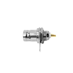 RF Coaxial Connector BNC Female Nut Bulkhead Solder Connectors