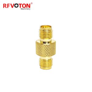 RF Connector Gold Plated SMA Female Jack to SMA Female Adaptor Connector