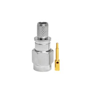 SMA Male Connector for LMR195 RG58 LMR200 RG142 Cable Easy Crimp for WiFi Antenna & Test Device